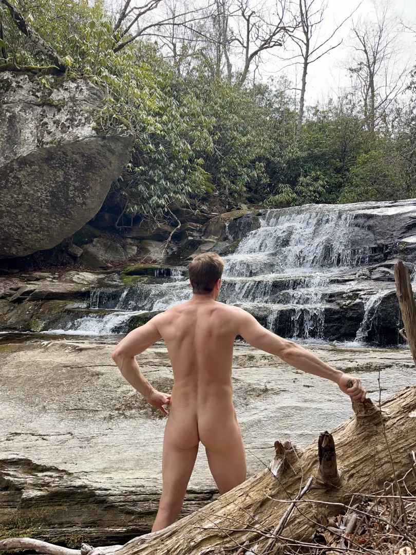 Lesser known waterfall posted by bareassadventures