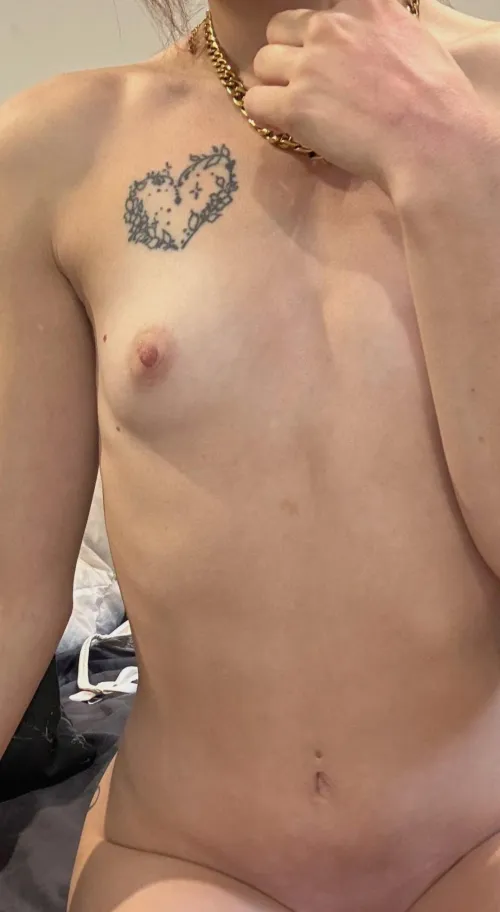 let me know your thoughts about my suckable tiny titties by yourguiltyClick