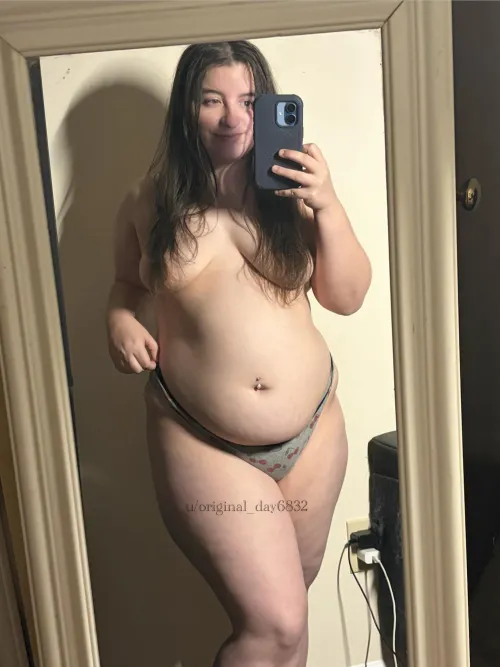 Let me wrap my chubby thighs around your head by Original_Day6832