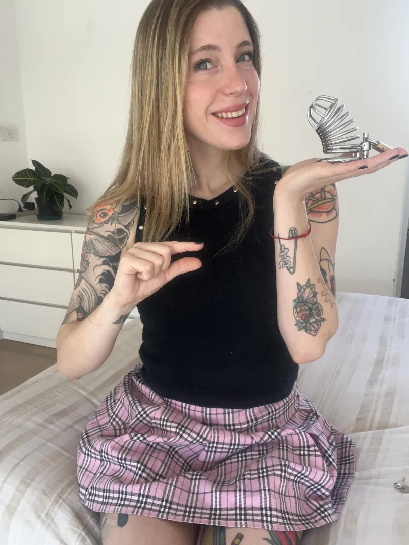 Let’s have some fun after caging your useless clit posted by dagha_sg