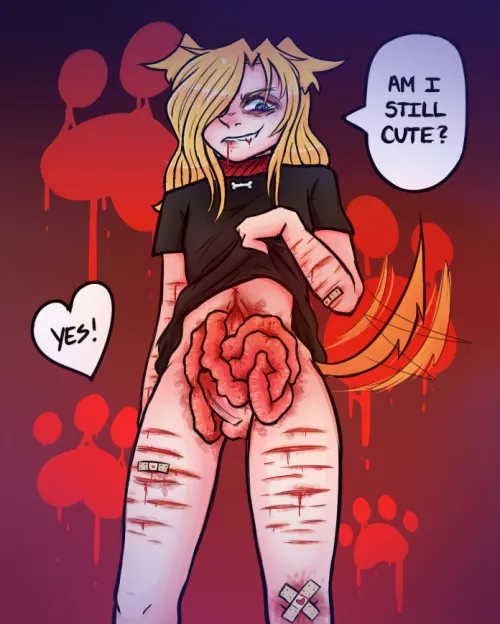 Lets spill our guts for love by Graceiemeow