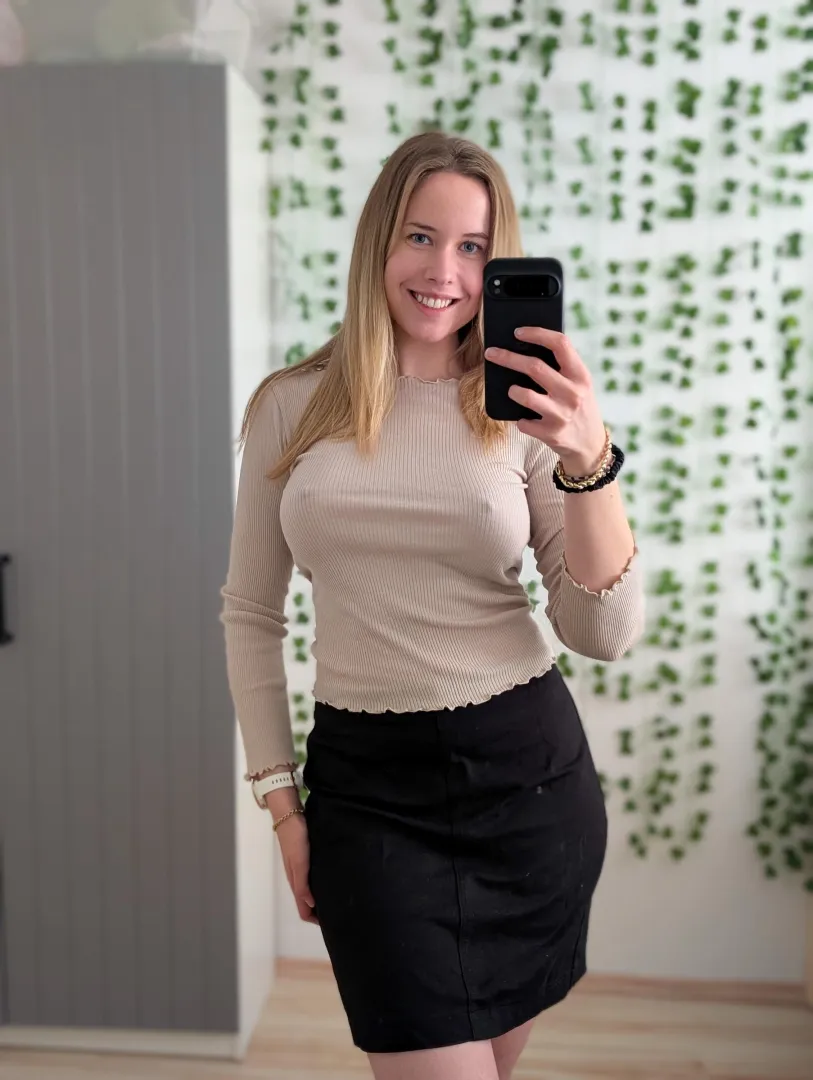 Librarian showing her pokies posted by naturalgirl_mel