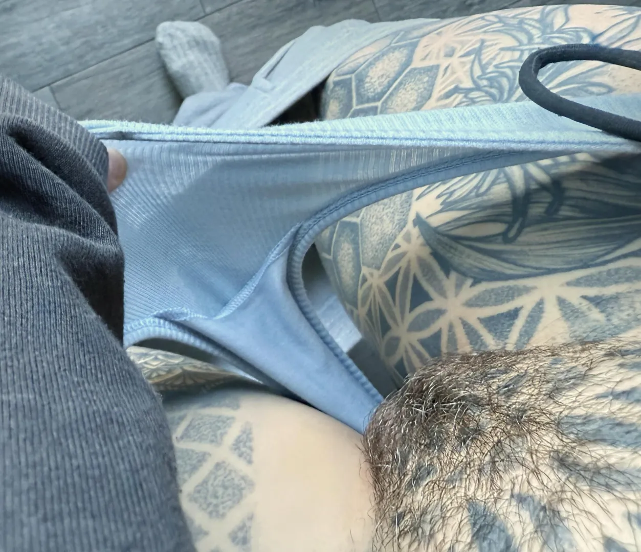 Light blue panties posted by anneamor