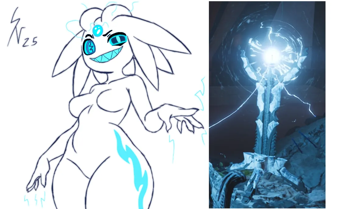 Lightning spire-chan! (OC) posted by Tencents4Tensense