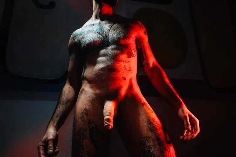 Like a statue by fatbackstroke