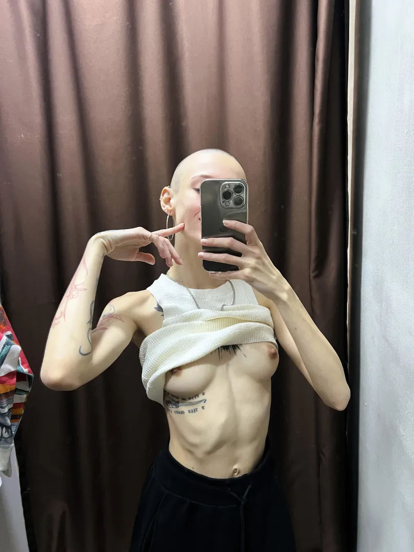 Like taking selfies in dressing rooms posted by Soft_Rivera