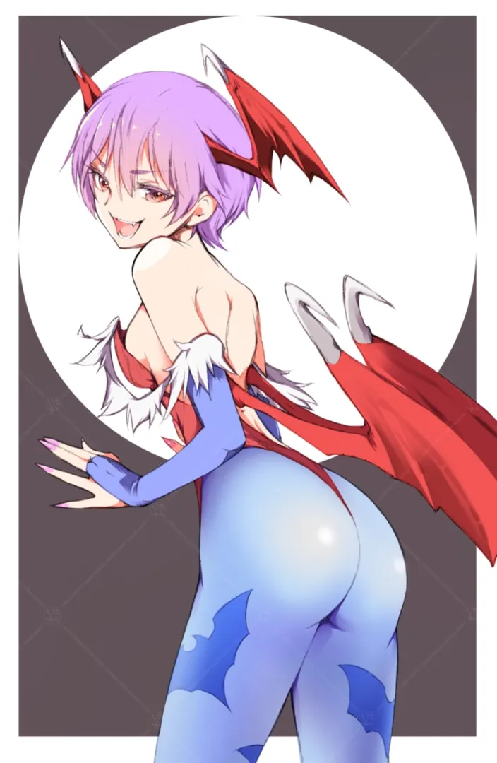 Lilith Giving a Devilish Grin [Darkstalkers] posted by sd6636