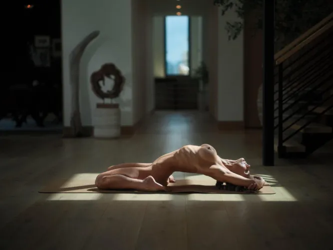 Lines and shadows ✨ by truenakedyoga