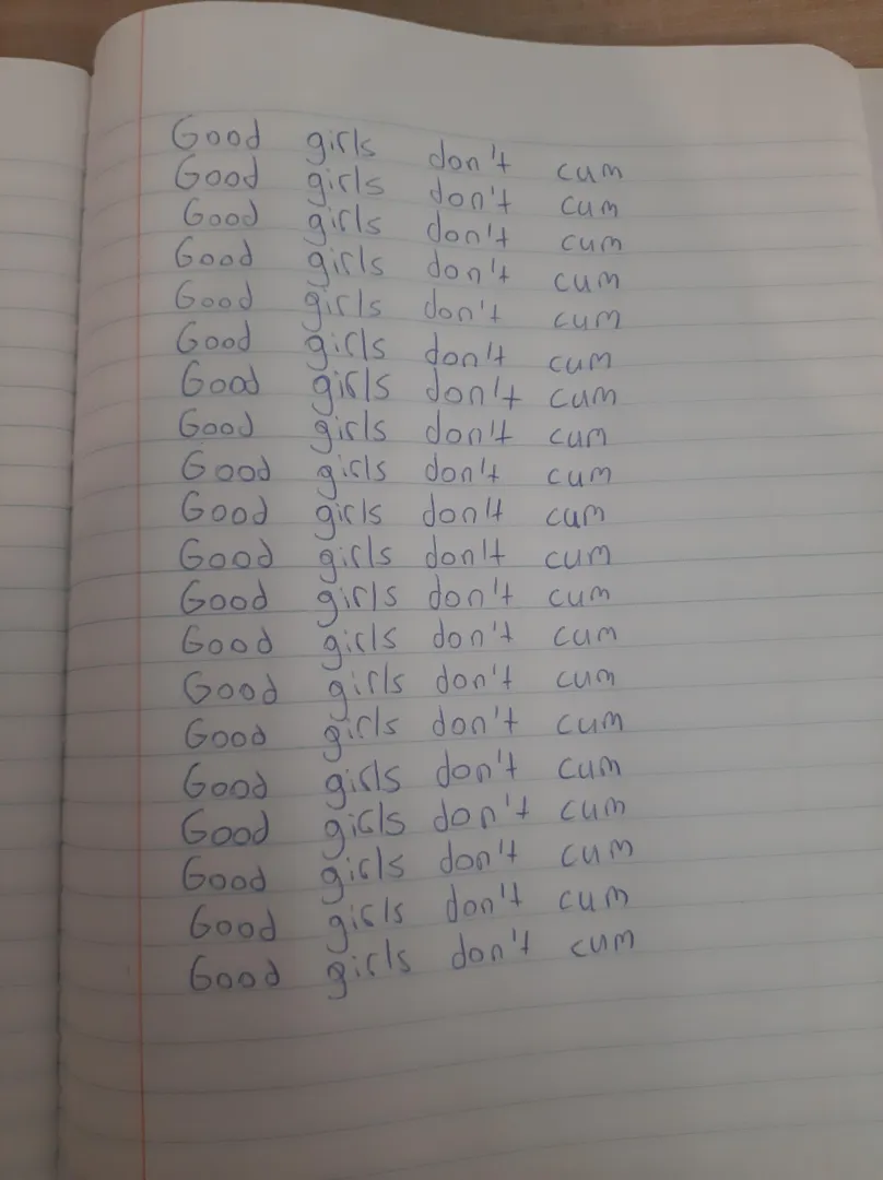 Lines should always be written by hand posted by Squeedoodle