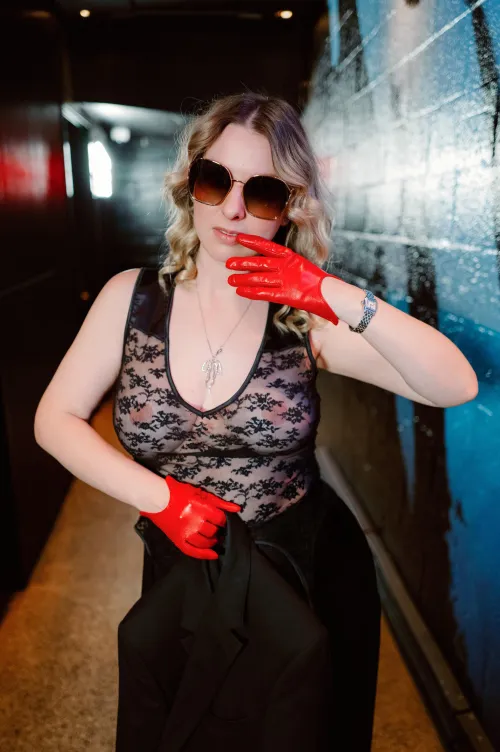 Lingerie top after work by TheVickeeMuse