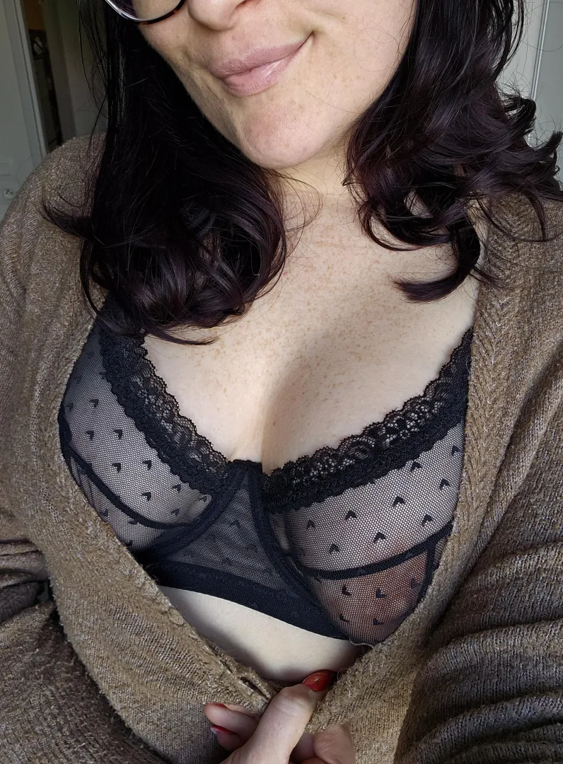 Lingerie transparente pour commencer le week-end posted by plaisirscandau