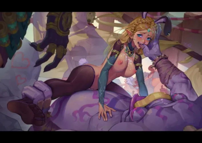 Link finds out Zelda has turned into a boko tribe’s fuck bunny (H.an) by [deleted]