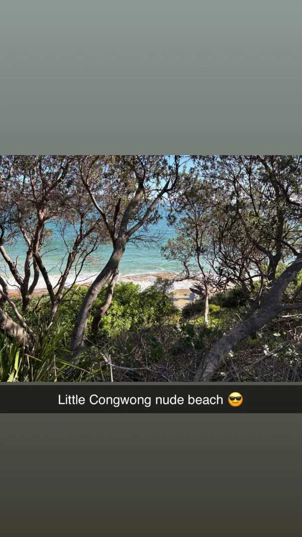 Little Congwong beach Sydney posted by nudiecouchsurfer