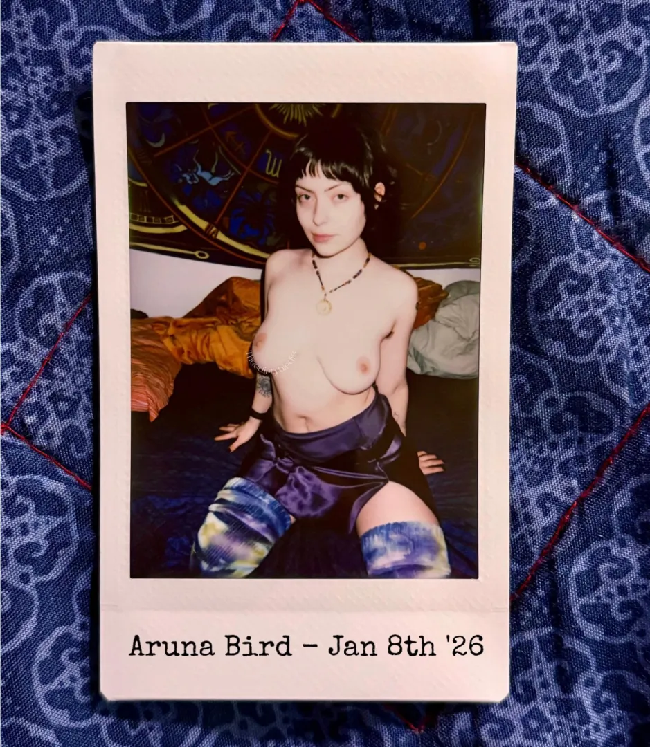 Little hippie photoshoot on my Polaroid camera  posted by thee-dirtybirdie