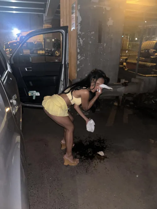 Little slut couldn't wait to wash it off. by Mrdiggler27