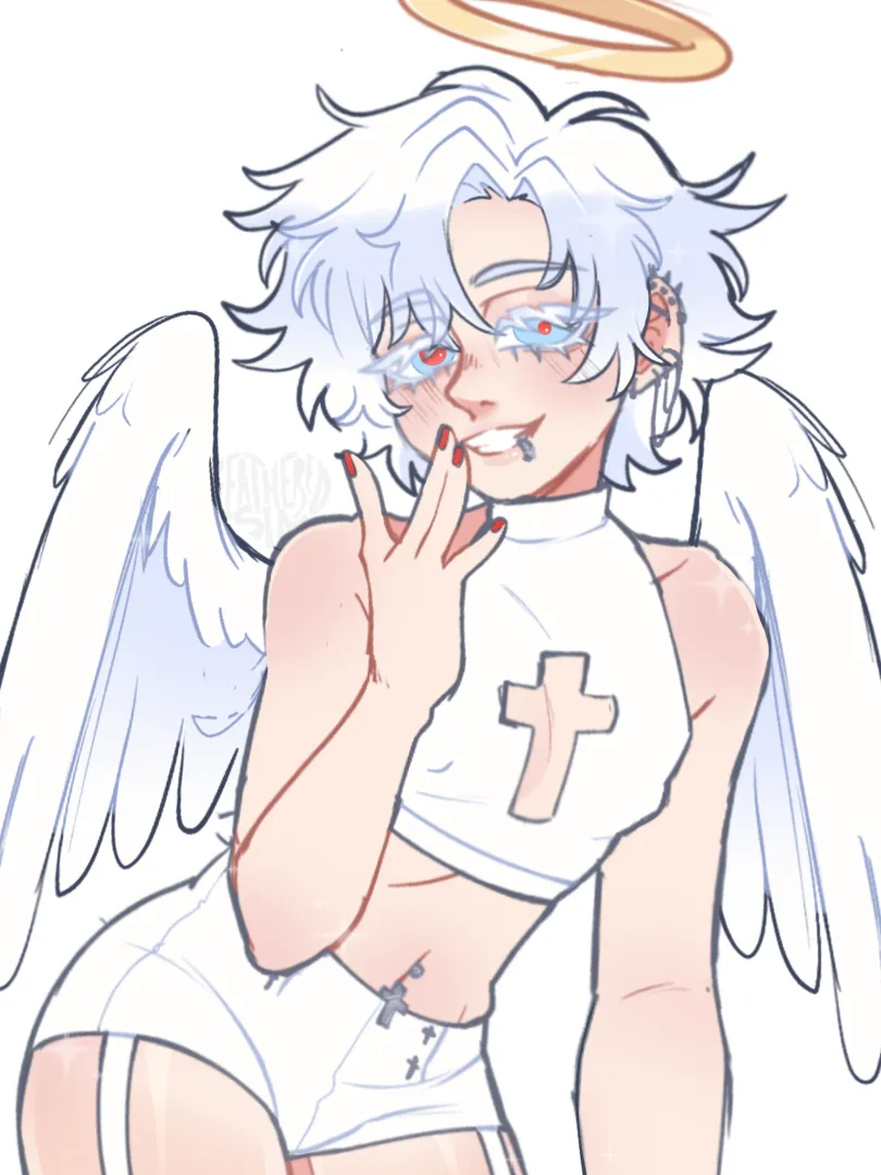 Little taste of feathery sin!~ posted by featheredsin