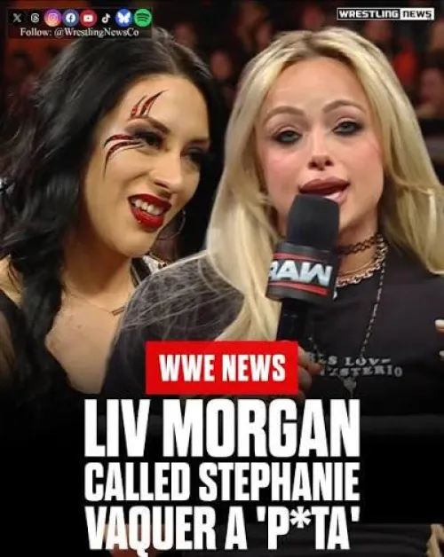 Liv morgan calls Stephanie vaquer a puta!! And when Stephanie vaquer spoke in Spanish she called liv morgan a cheap tramp!! by Winter-Citron-8505