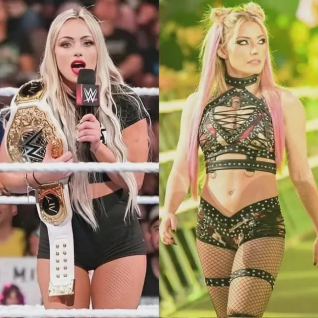 Liv Morgan Vs. Alexa Bliss in a Bra and Panties Paddle On A Pole Match - How does this one go? posted by Competitive-Royal594
