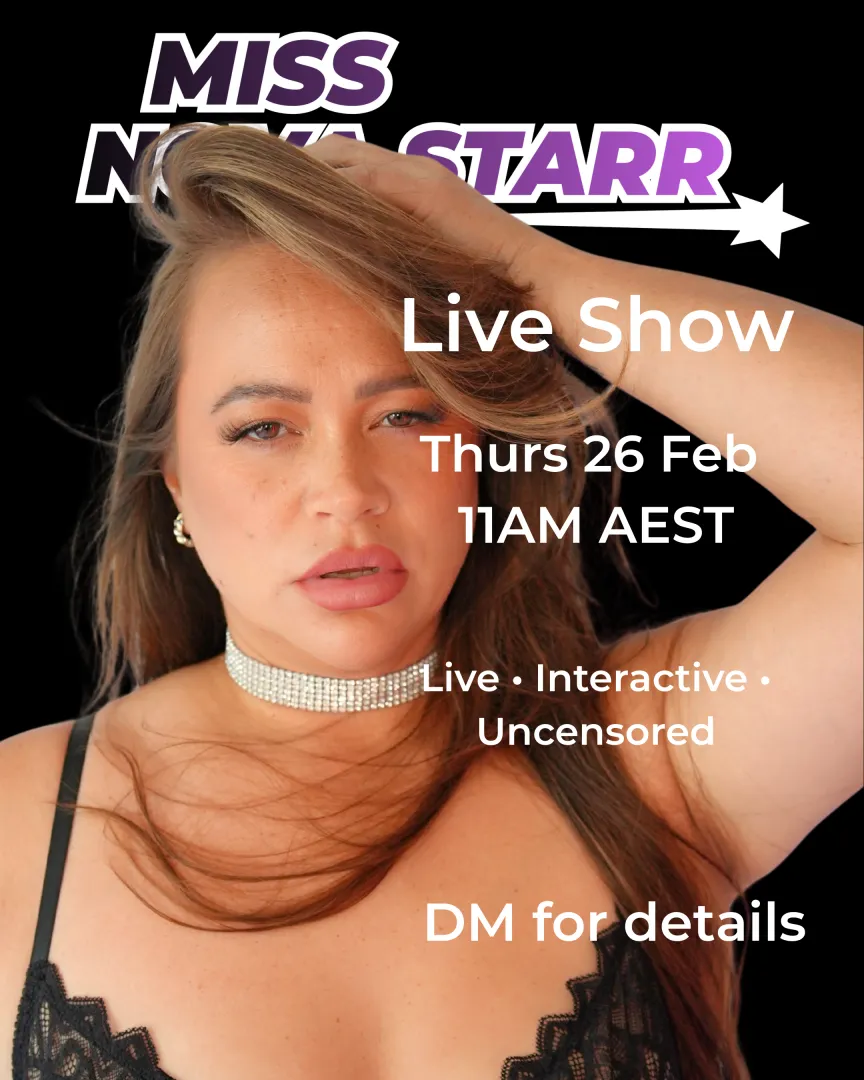 Live from Brisbane  posted by Miss_Nova_Starr