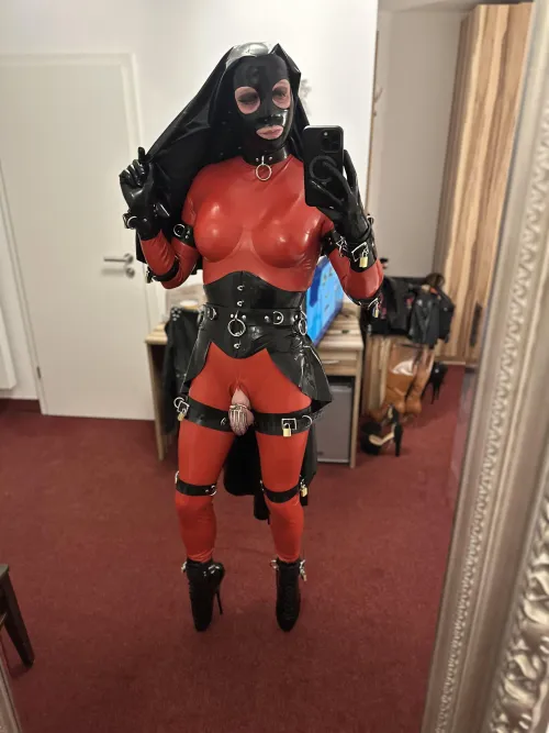 Locked up in Latex! by CuteSissyAlina