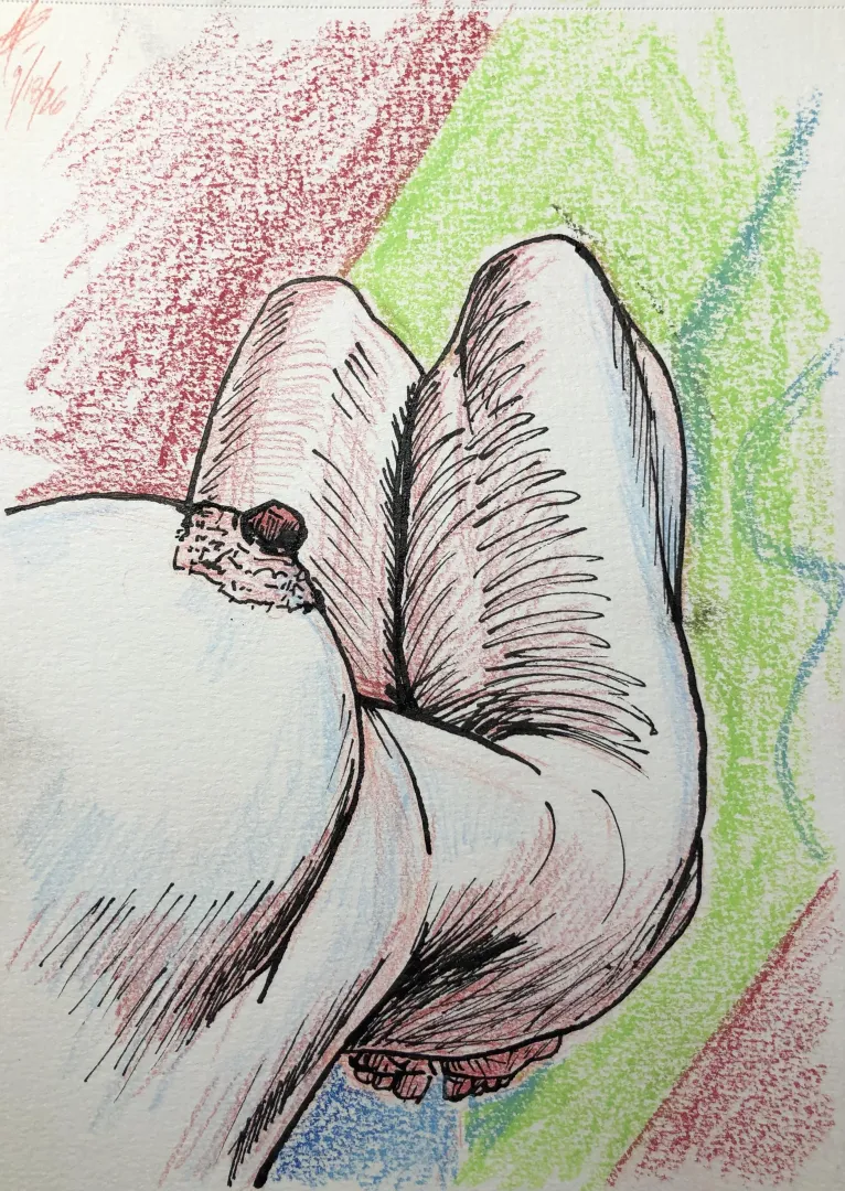 “Lofty Heights”, traditional, by me posted by limebarz