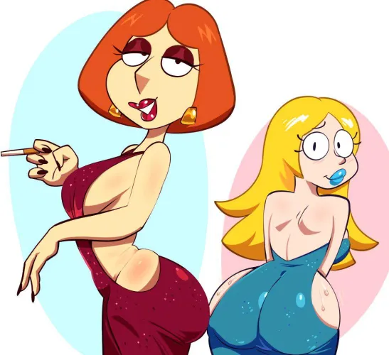 Lois Griffin & Francine Smith (monamania) [Family Guy] by FaeElowenx