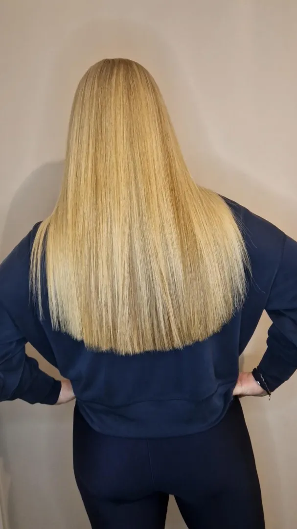 Long blonde hair posted by Foxylocks0504
