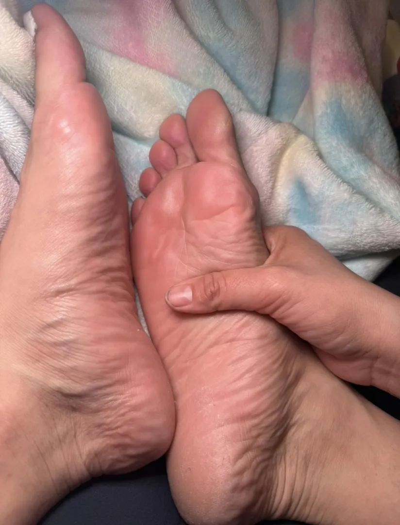 long day at work and my soles need some tlc    posted by princessmari3