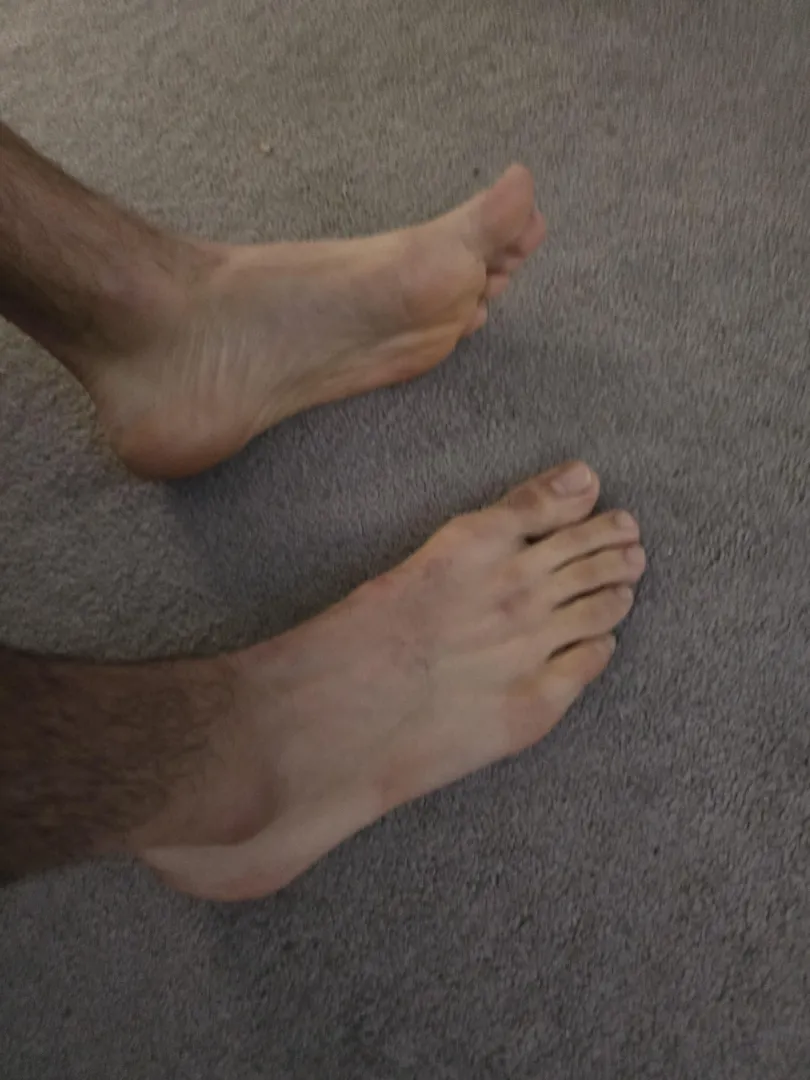 long day, finally get to take my socks off posted by Exhibit_A8212