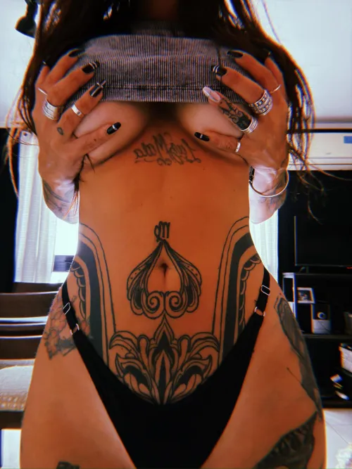 Long nails to grab my tits or caress your balls by Significant_Wave_741