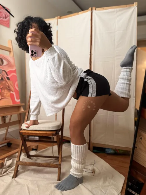 Look how mobile I can be in these by zestyheaux