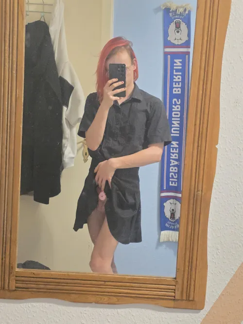 Look what i have been hiding under my skirt all day by Impressive_Matter866