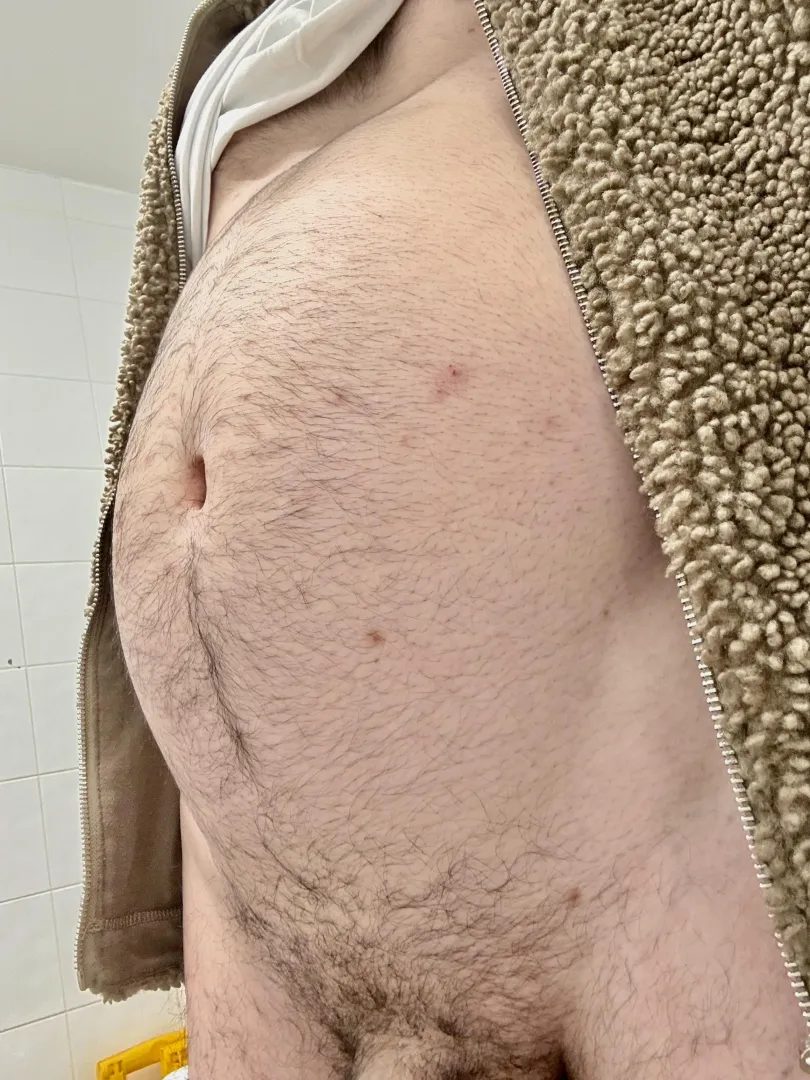 Looking like a bear at work in this fleece  posted by CarbLoadingBay