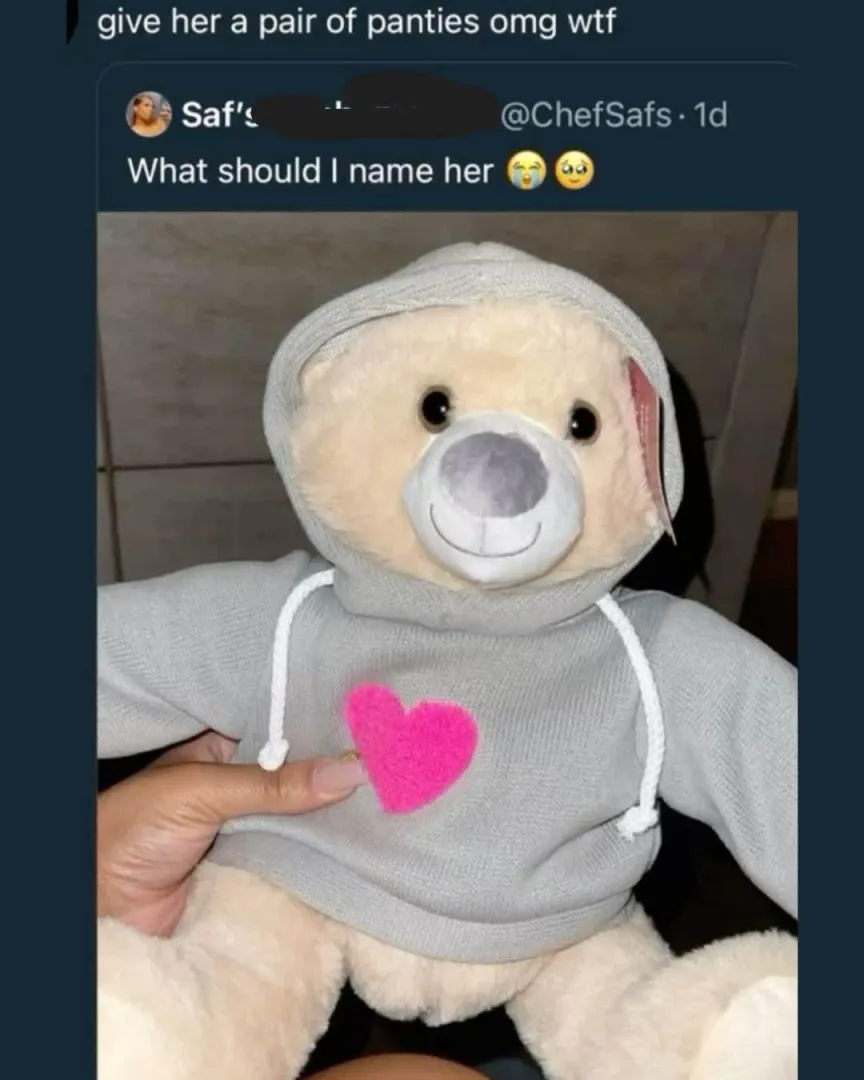 Looks like we're naming her Winnie  posted by Ben_Dover129