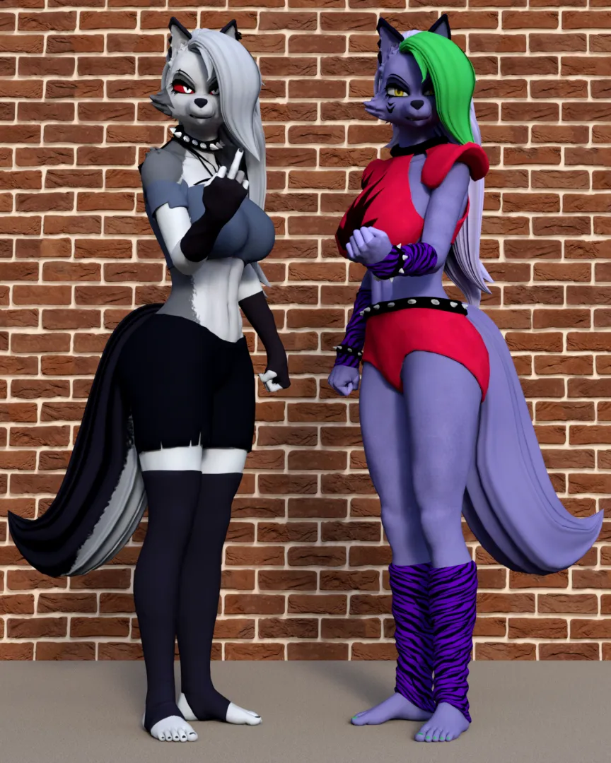 Loona and Roxanne team up to get a job done (SoleMann) posted by SoleMann_