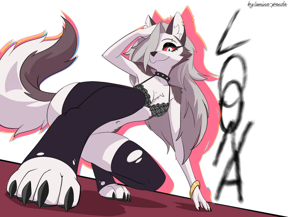 Loona wallpaper (lumina-panda) [F] posted by Olive-The-Otter