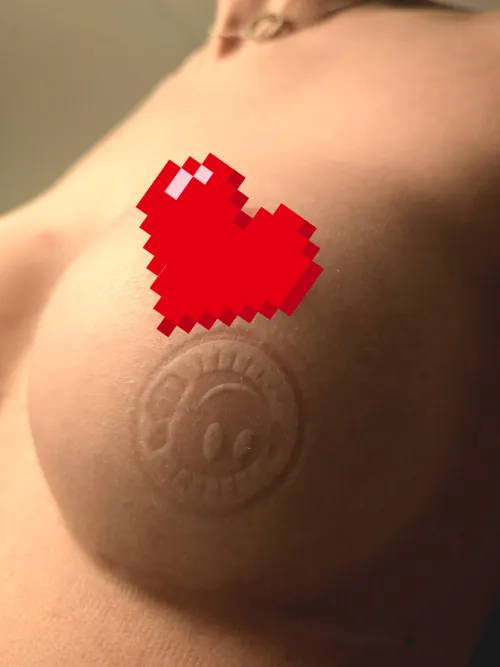 Lost a good girl coin and found it in my bra. Having tits is fun  by littlerosexo