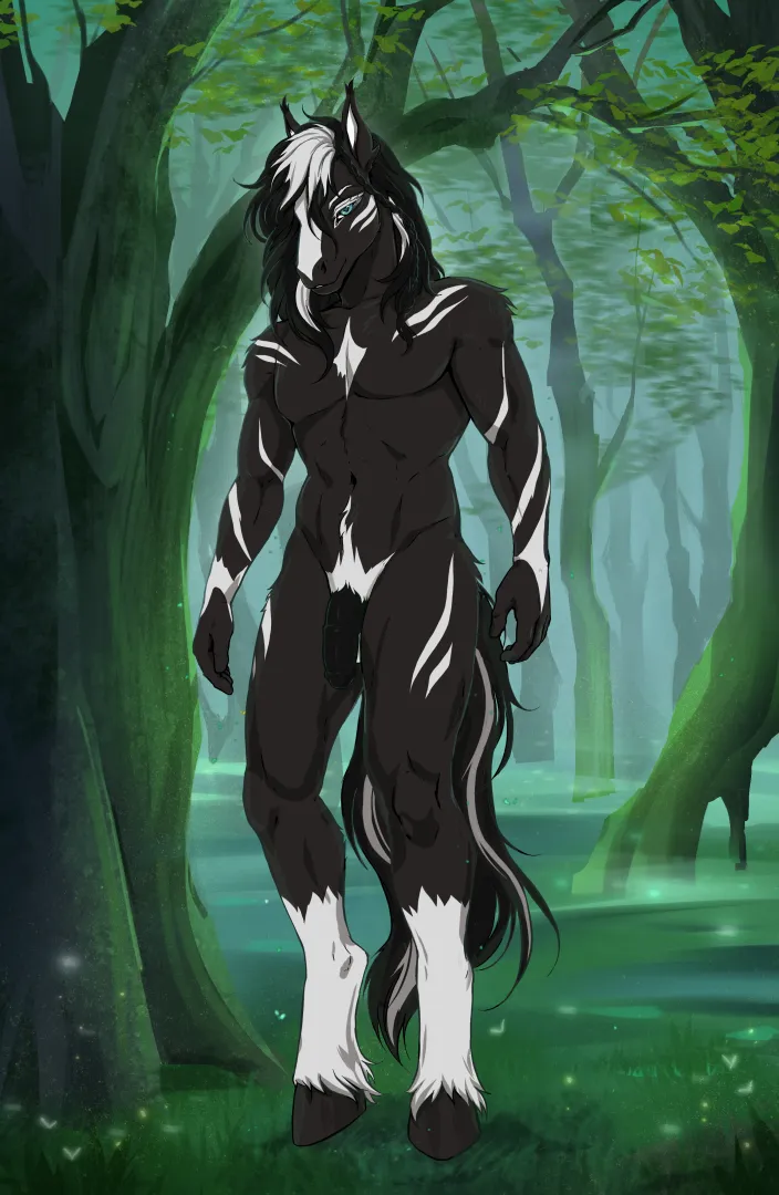 Lost in the woods? (Art by Tvard) posted by Sollareon