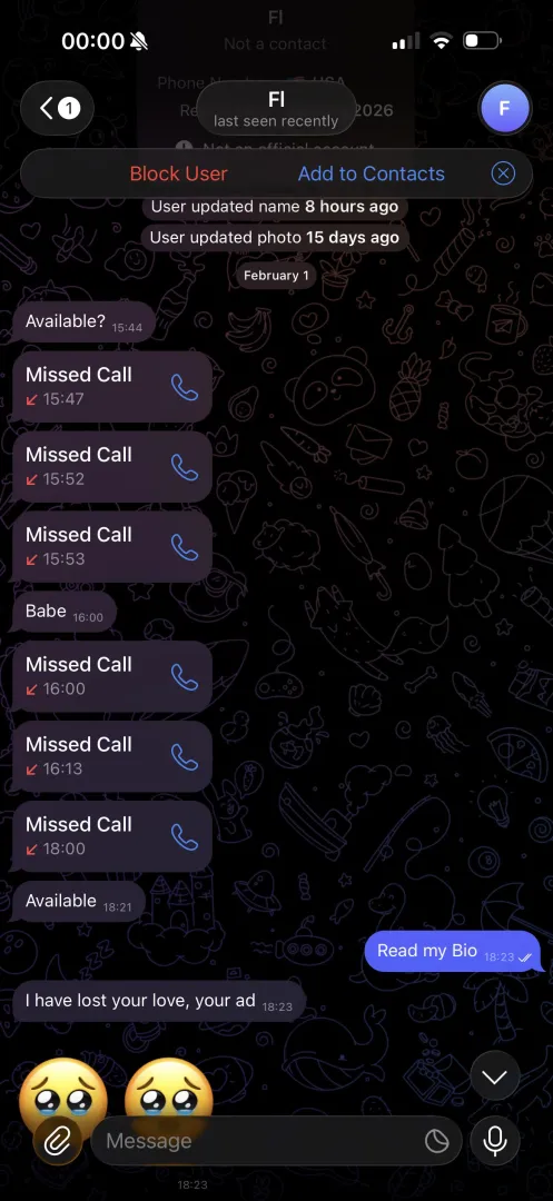 Lost my Love??? Who tf is even this guy lmfao  posted by ValerieRosewood