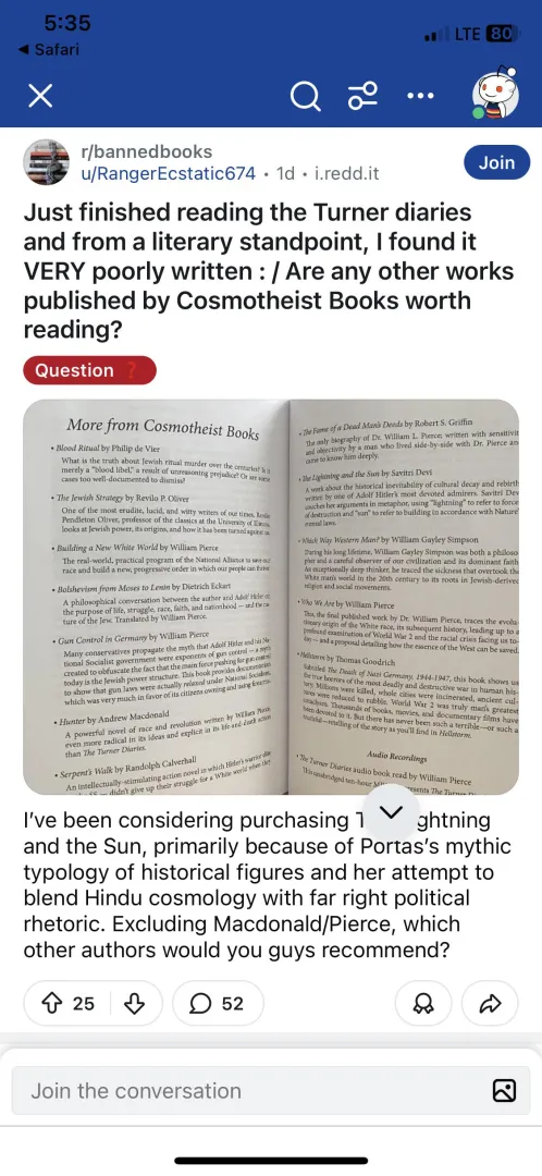 Loudly asking this in the bookstore while carrying my I READ BANNED BOOKS totebag. posted by RepStevensTerminator