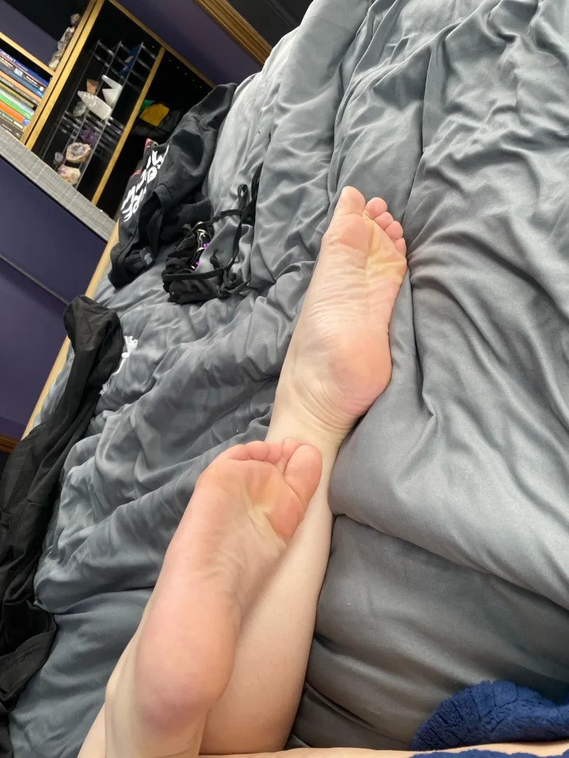 lounging in bed today posted by Blue-Haze-Babe