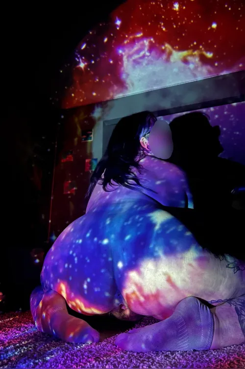 Love doing artsy photoshoots. At least you can still see my cute little hole  by cosmicrose1996