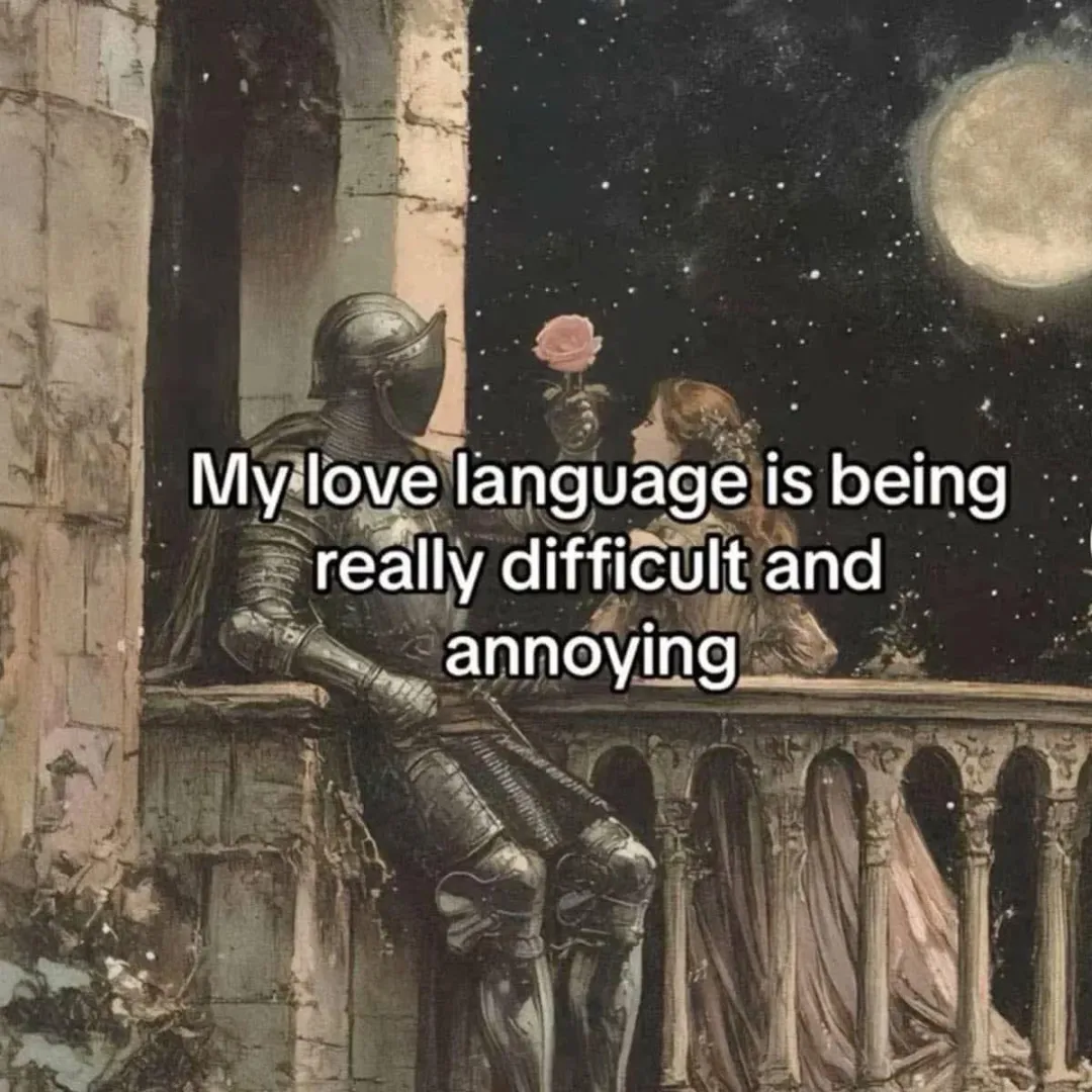 Love language posted by AprilTheTwentieth23