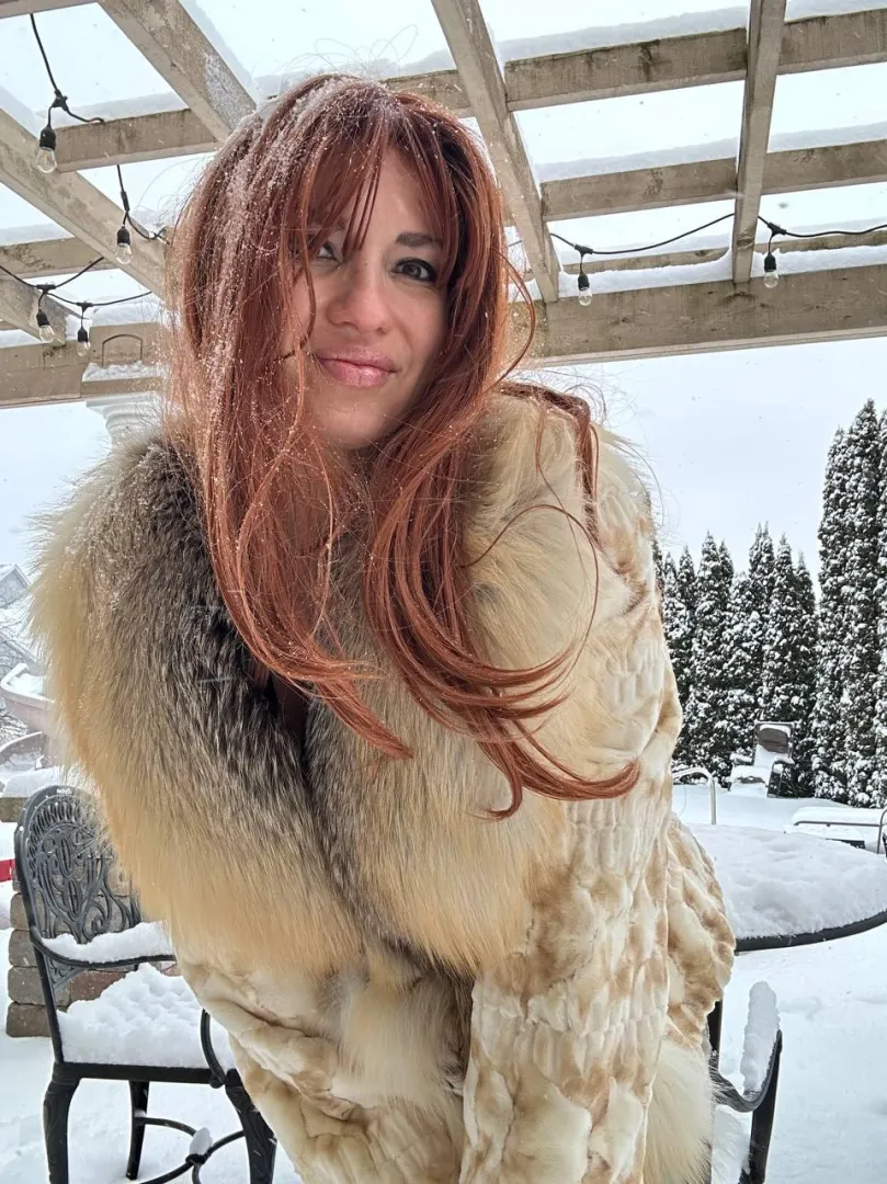 Love Playing In The Snow posted by PreggoMilf2023