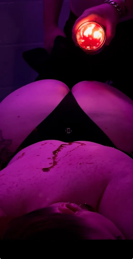 Loving some wax play posted by Naughty_lu_lu