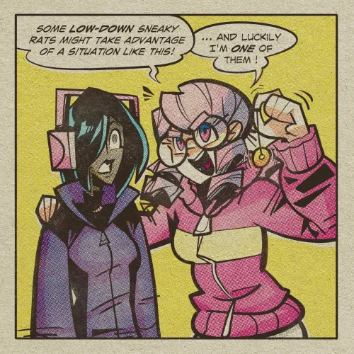 Low Down Sneaky Rats (Dani, Madelyn) (wrkn451) by 4five1