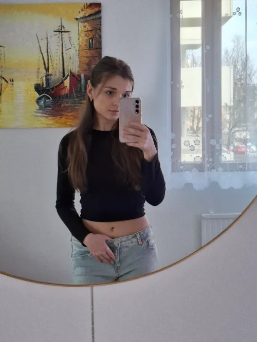 Low rise jeans by OnlyElya