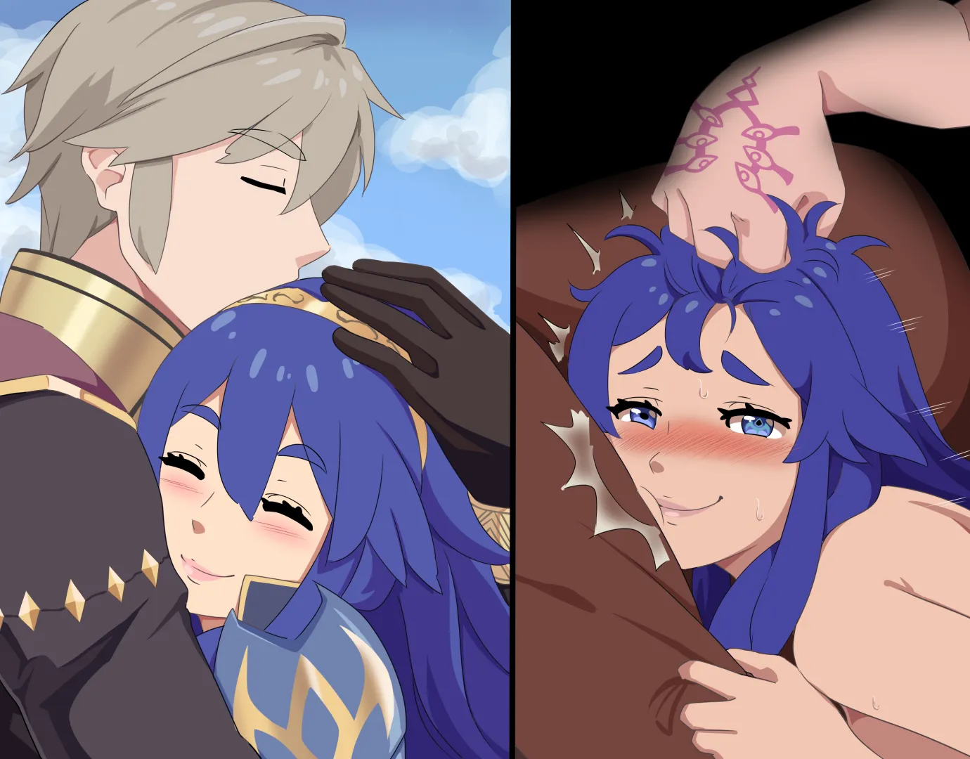 Lucina and Robin are Sometimes Like This and Also Like That (decoxart) posted by Yoostink