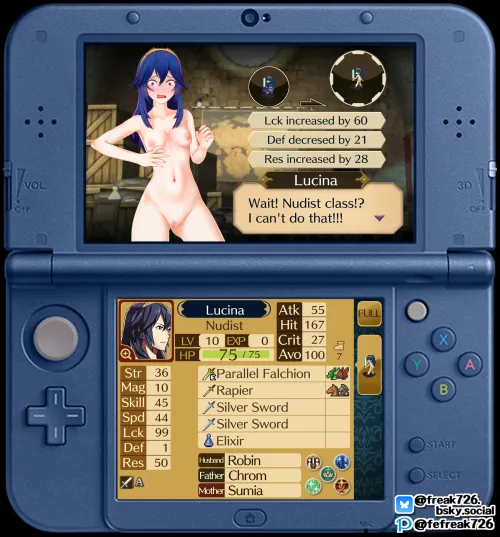 Lucina's Class Change! [FEFreak726/Art by me] by FEFreak726