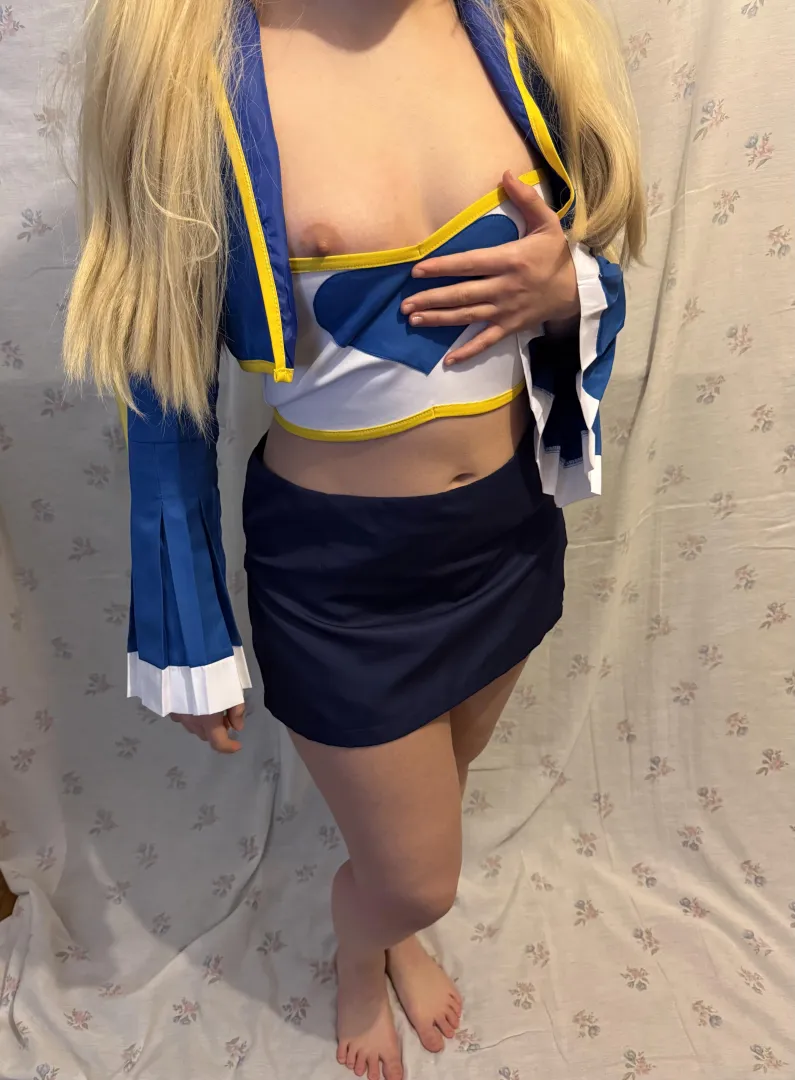 Lucy cosplay by SpicyWooffie posted by spicywooffie